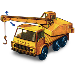 Dodge Crane Truck With Movement Icon 256x256 png